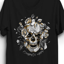 Load image into Gallery viewer, Fabrix Apparel Memento Mori Front Print Black Zoom