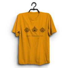 Load image into Gallery viewer, Fabrix Apparel Peace Mindfulness Love Orange
