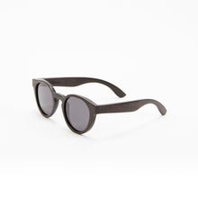 Load image into Gallery viewer, Fabrix Wooden Sunglasses - GRACE on Ebony Perspective