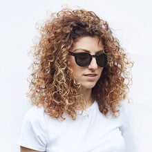 Load image into Gallery viewer, Fabrix Wooden Sunglasses - GRACE Ebony Portrait 01