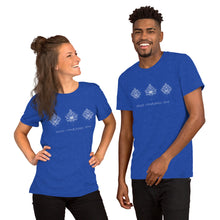 Load image into Gallery viewer, Fabrix Apparel Peace Mindfulness Love Heather Royal Couple