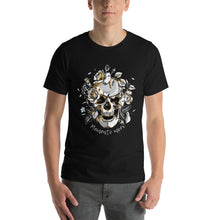 Load image into Gallery viewer, Fabrix Apparel Memento Mori Front Print Black Male