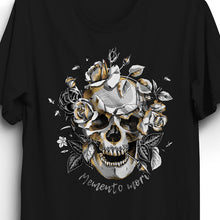 Load image into Gallery viewer, Fabrix Apparel Memento Mori Front Print Black Zoom
