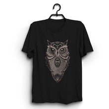 Load image into Gallery viewer, Fabrix Apparel Owl T-Shirt Black
