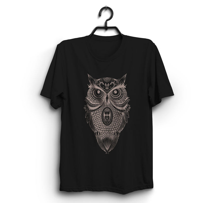 Fabrix Apparel Owl T-Shirt Black