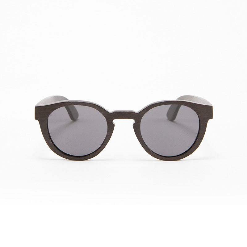 Fabrix Wooden Sunglasses - GRACE on Ebony Front