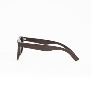 Fabrix Wooden Sunglasses - GRACE on Ebony Side