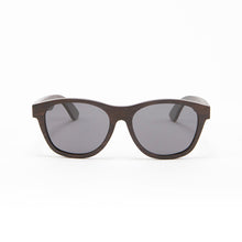 Load image into Gallery viewer, Fabrix Wooden Sunglasses - JARVIS on Ebony Front

