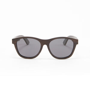 Fabrix Wooden Sunglasses - JARVIS on Ebony Front
