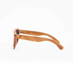 Fabrix Wooden Sunglasses - JARVIS on Oak Side