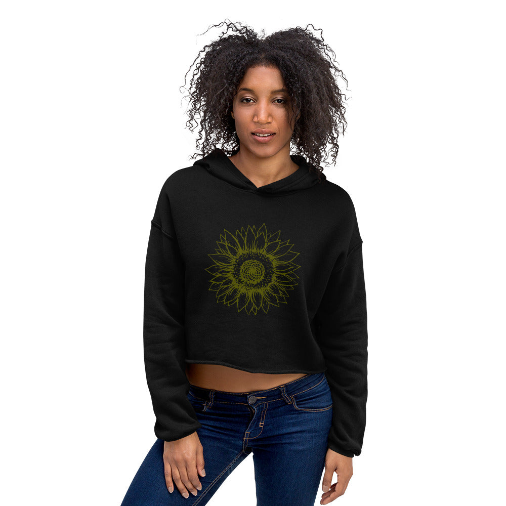 Sunflower Cropped Hoodie Special Edition