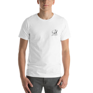 Give A Damn Unisex T-Shirt - White